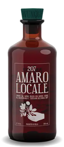 Bottiglia 207 Amaro Locale